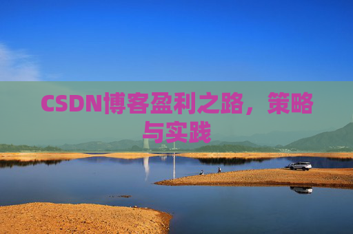 CSDN博客盈利之路,策略与实践